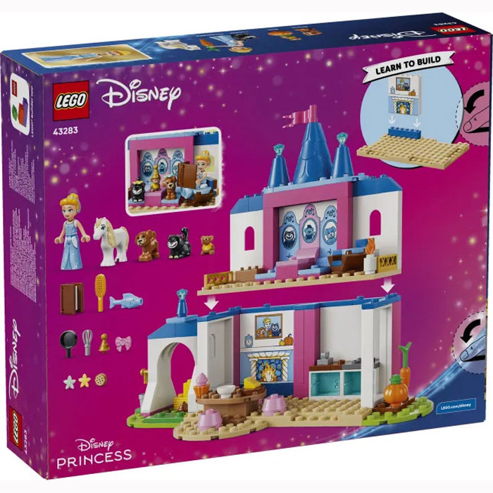 Lego® Disney Princess Cinderella Animal Friends Castle 43283