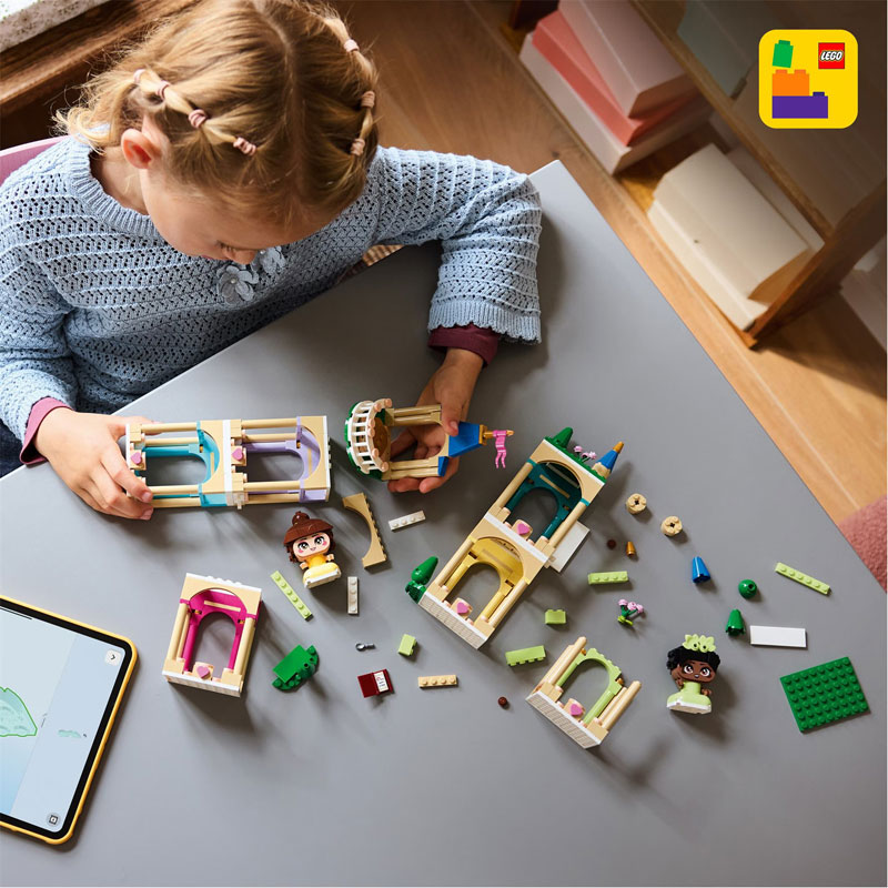 Lego Disney Princess Mini Belle & Tiana with Castle 43291