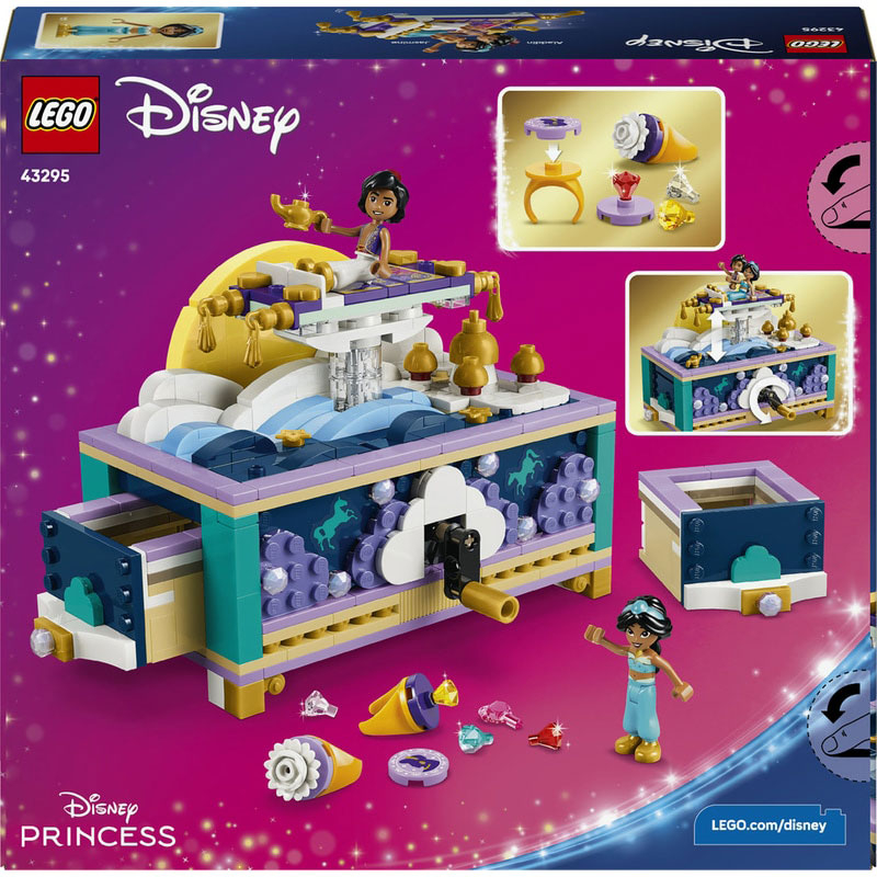 LEGO® Disney™ Jasmine's Jewelry Box 43295