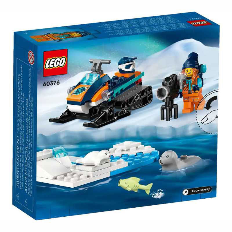 Lego City Arctic Explorer Snowmobile 60376