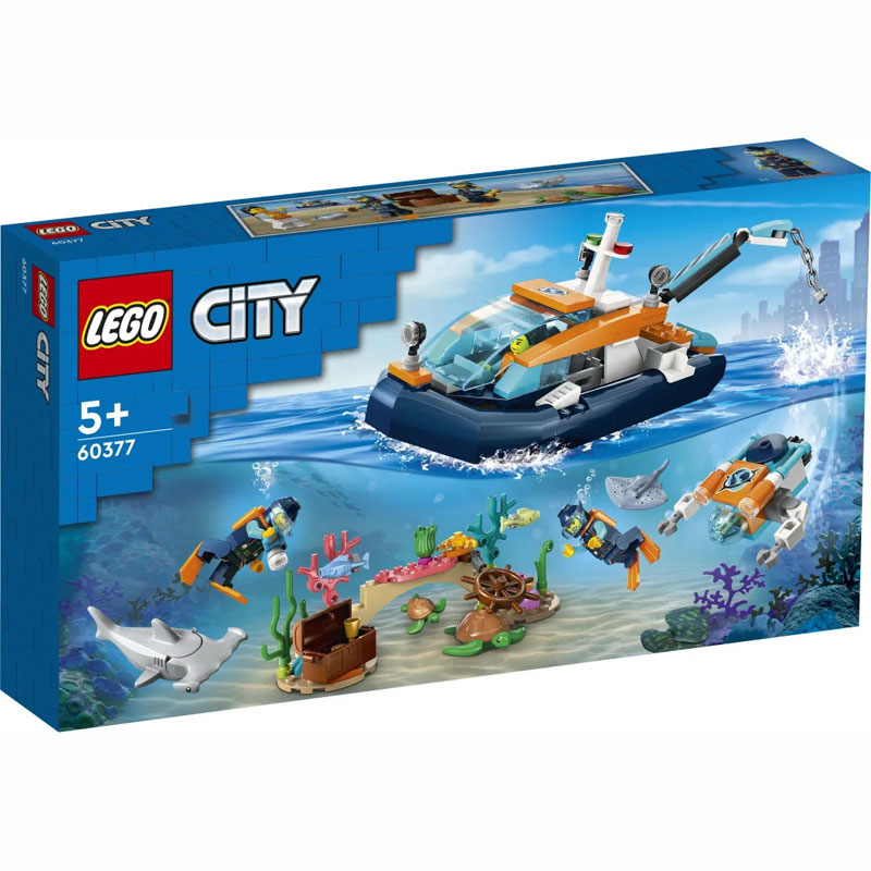 LEGO City Explorer Diving Boat 60377