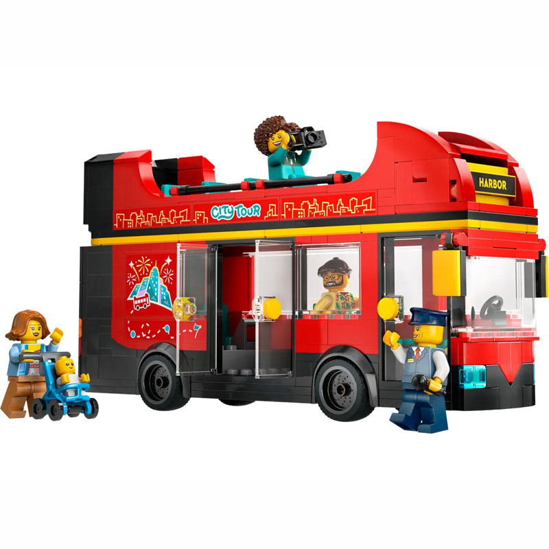 Lego City Red Double-Decker Sightseeing Bus 60407