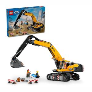 Lego City Yellow Construction Excavator 60420