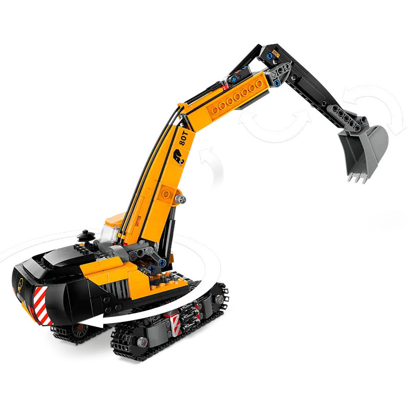 Lego City Yellow Construction Excavator 60420