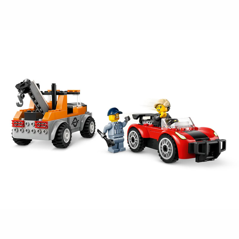 Lego City Tow Truck and Sports Car Repair 60435