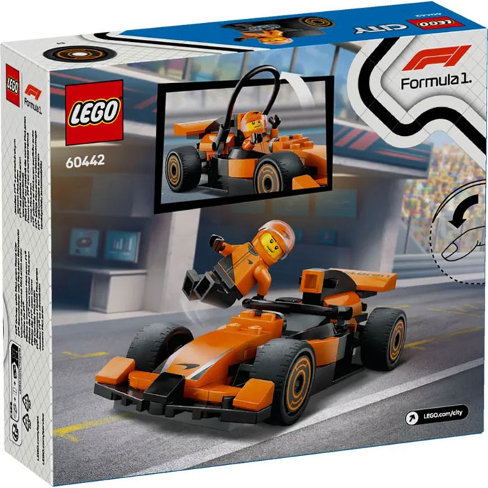 Lego City F1 Driver With McLaren Race Car 60442