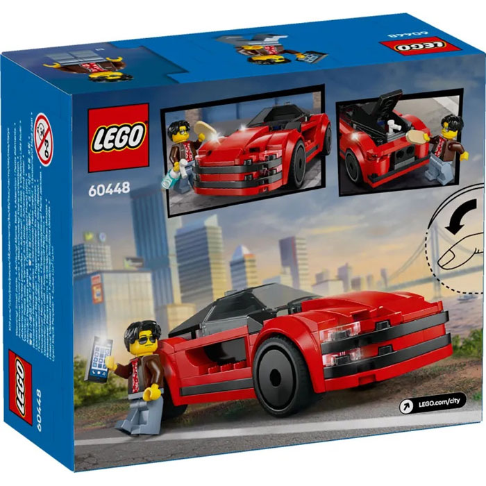 Lego City Red Sports Car 60448