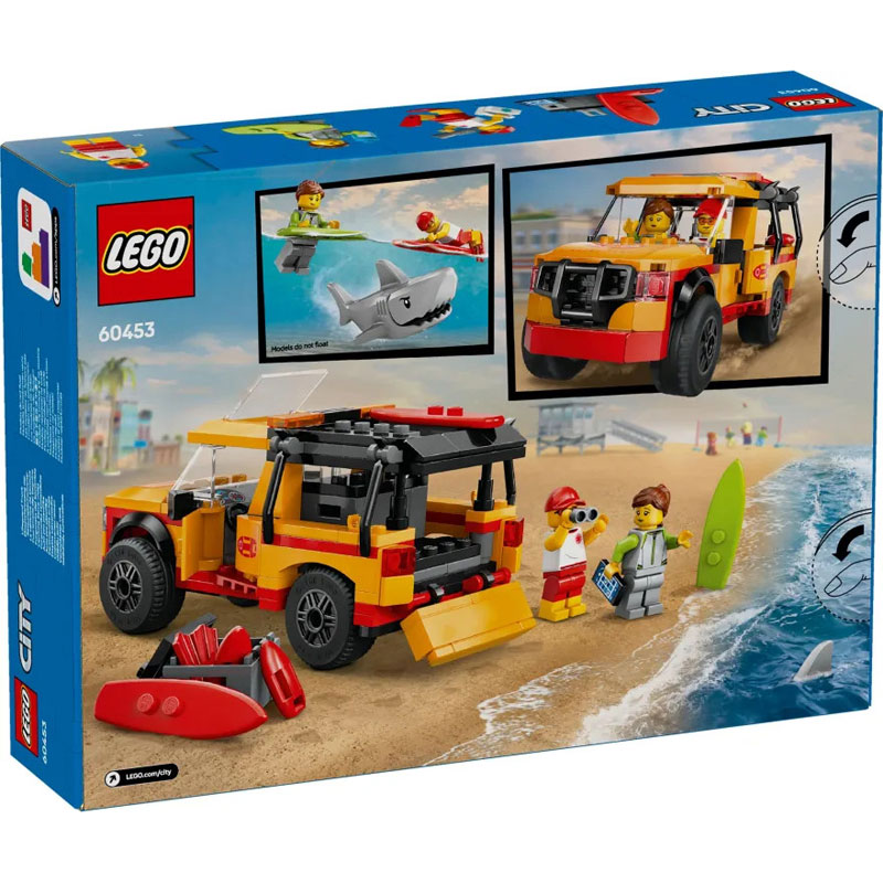 Lego City Lifeguard Beach Rescue Truck 60453