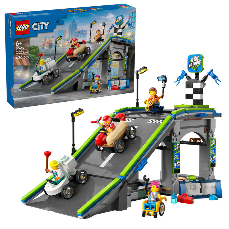 Lego City No Limits: Race Car Ramp Track 60460