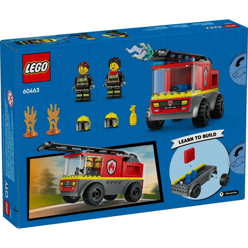 Lego City Fire Ladder Truck 60463