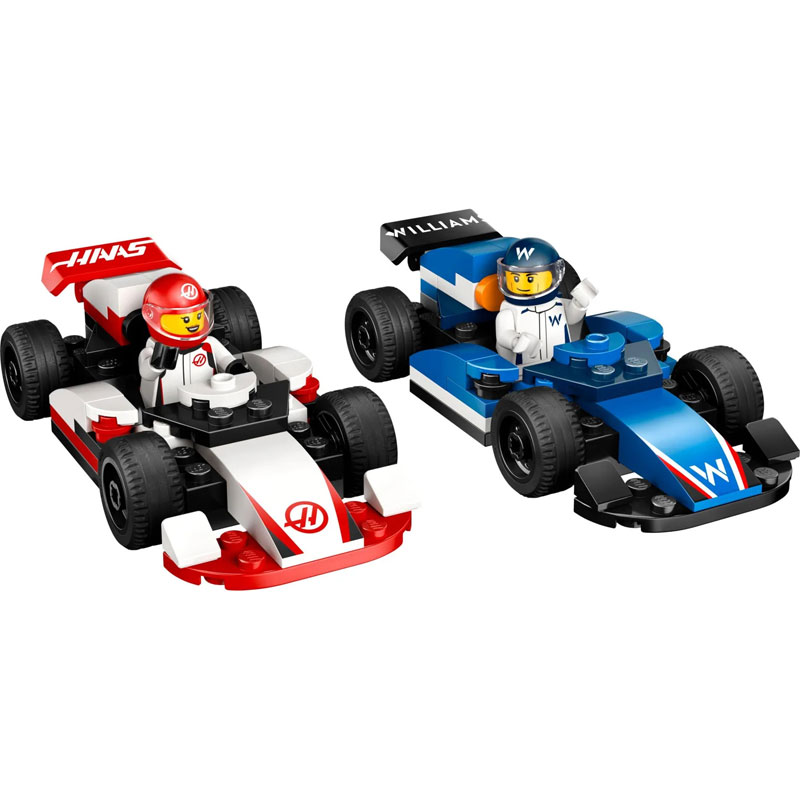 Lego City F1® Williams Racing & Haas F1® Race Cars 60464