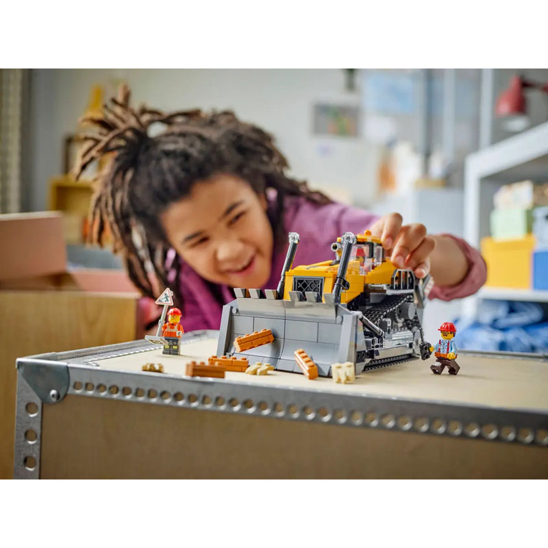 Lego City Yellow Bulldozer 60466