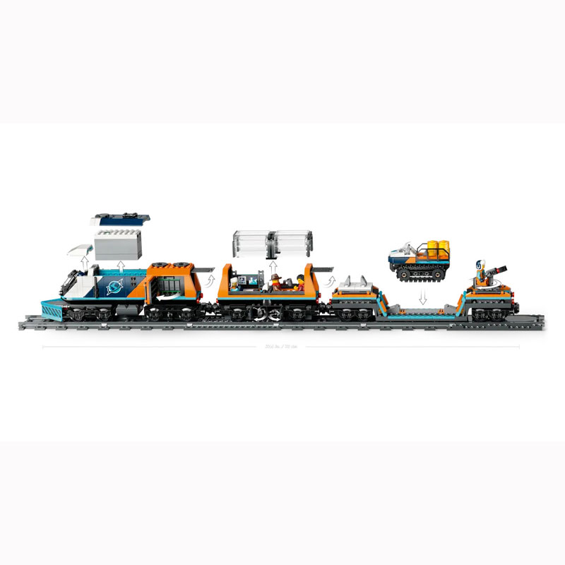 Lego City Explorers' Arctic Polar Express Train 60470