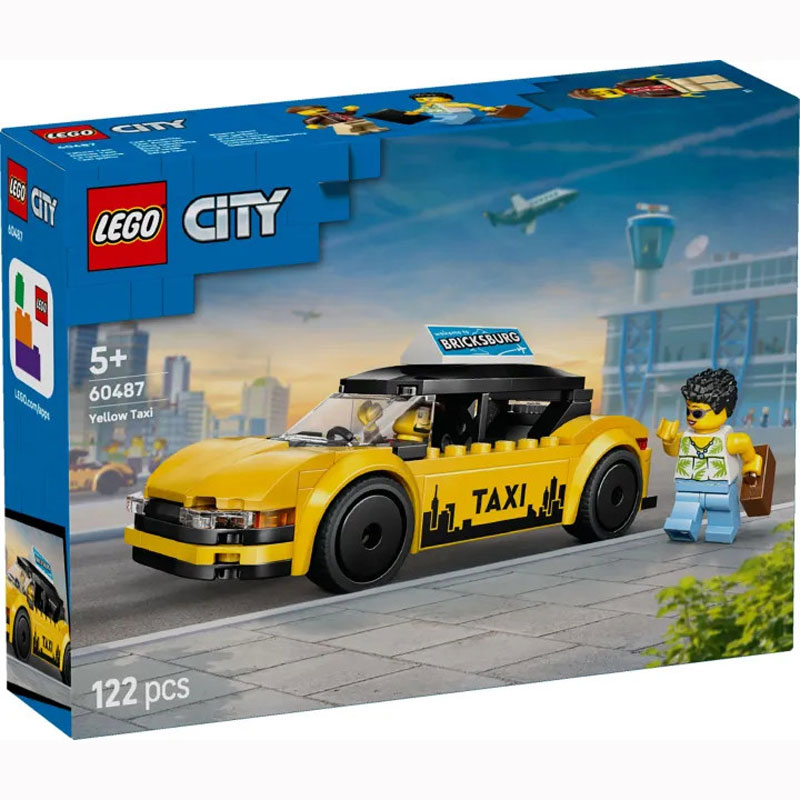 LEGO City Yellow Taxi 60487