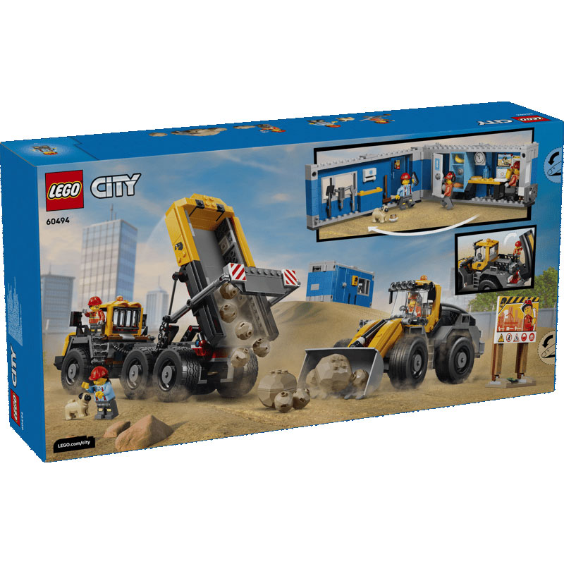 LEGO® City Dump Truck & Front End Loader 60494