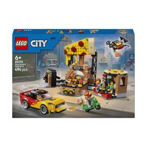 LEGO® City Pizza Delivery Experience with Vehicles 60496