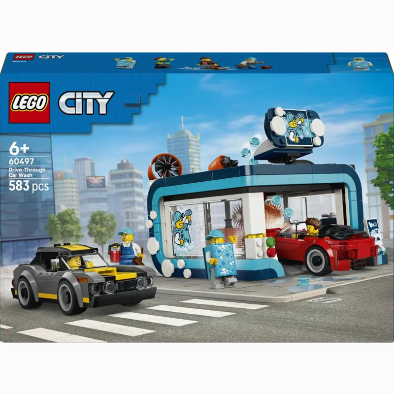 Lego City Drive-Through Car Wash 60497