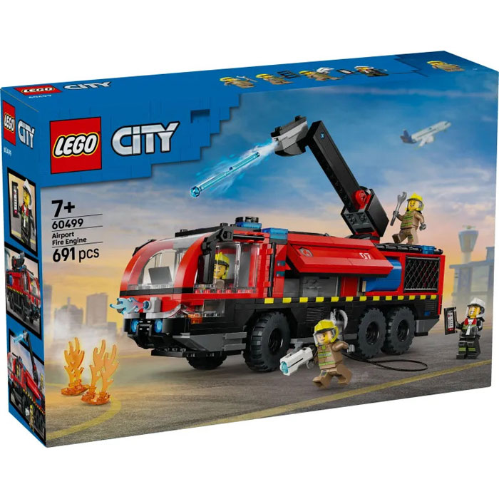 LEGO City Airport Fire Truck 60499