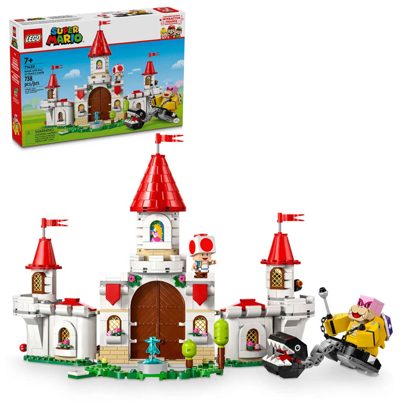 Lego Super Mario Kart™ – Battle with Roy at Peach's Castle 71435