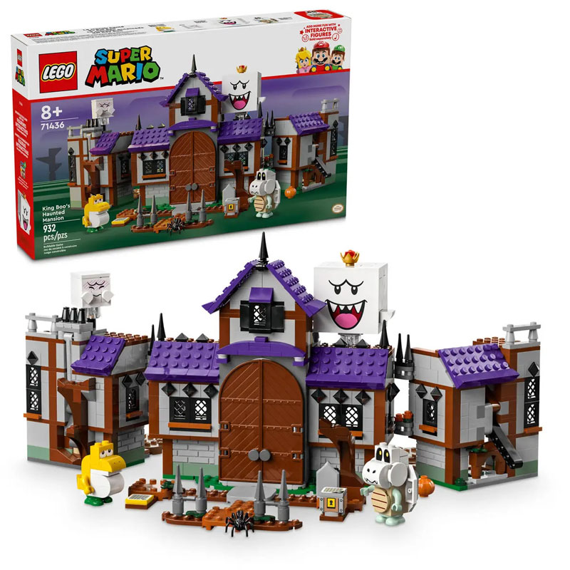 Lego Super Mario Kart™ – King Boo's Haunted Mansion 71436