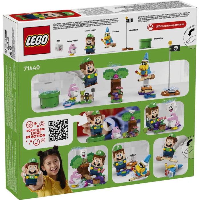 Lego Super Mario Kart™ – Adventures With Interactive Lego Luigi 71440