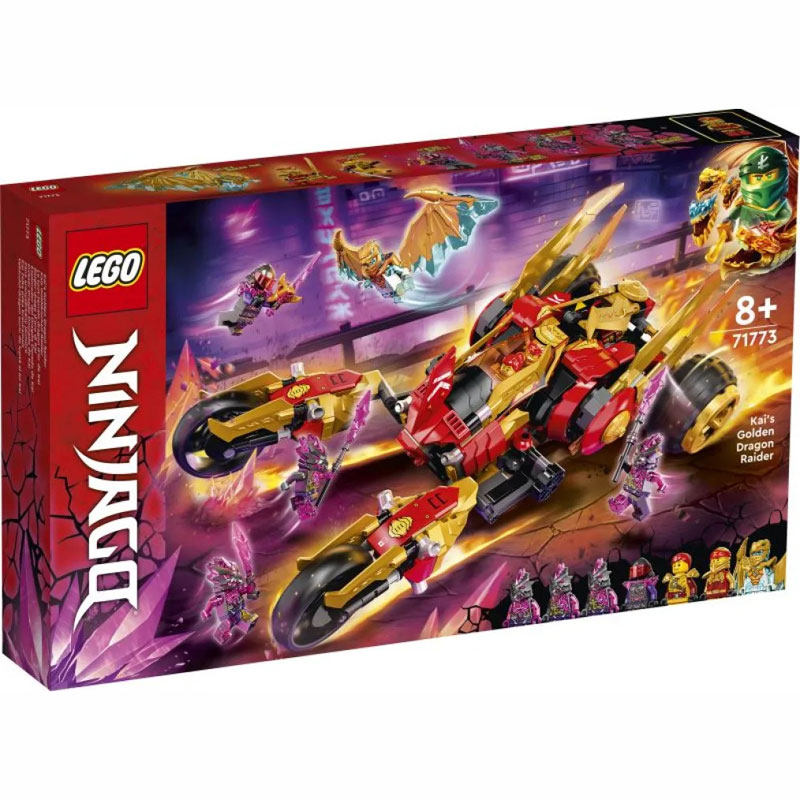 LEGO Ninjago Kai's Golden Dragon Raider 71773