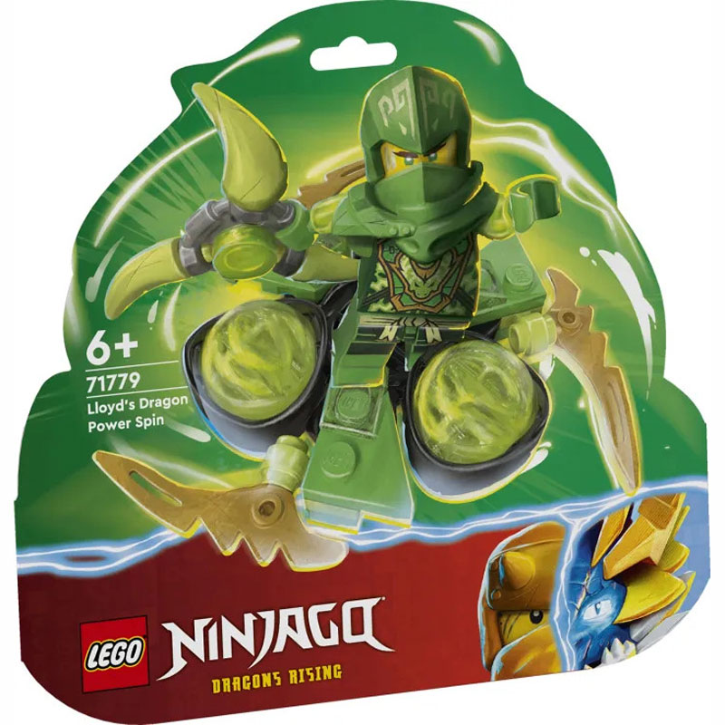 LEGO Ninjago Lloud's Dragon Power Spinjitsu Flip 71779