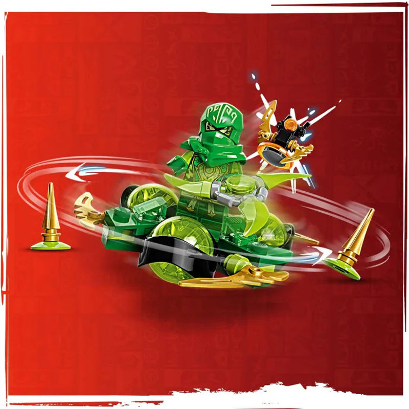 LEGO Ninjago Lloud's Dragon Power Spinjitsu Flip 71779