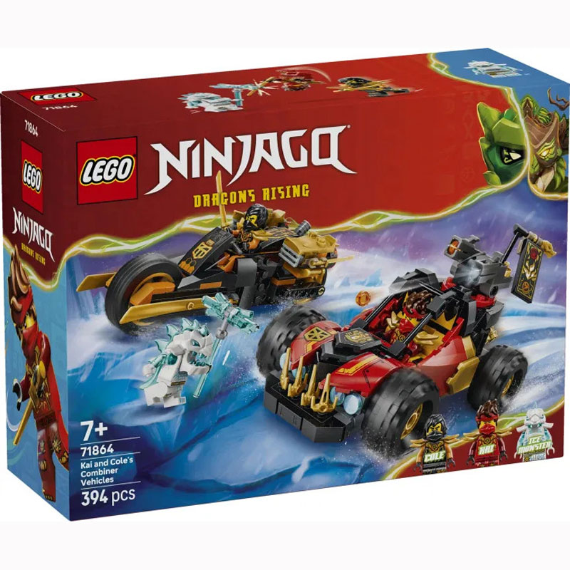 Lego® Ninjago Kai And Cole's Combiner Vehicles 71864
