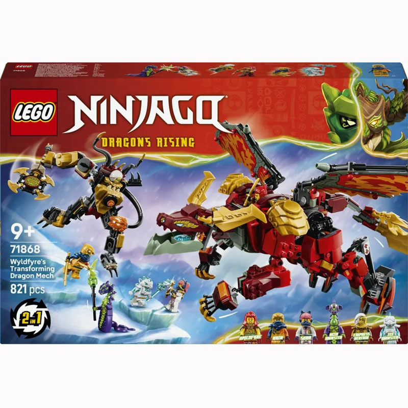 LEGO® Ninjago Wyldfyre's Transforming Dragon Mech 71868