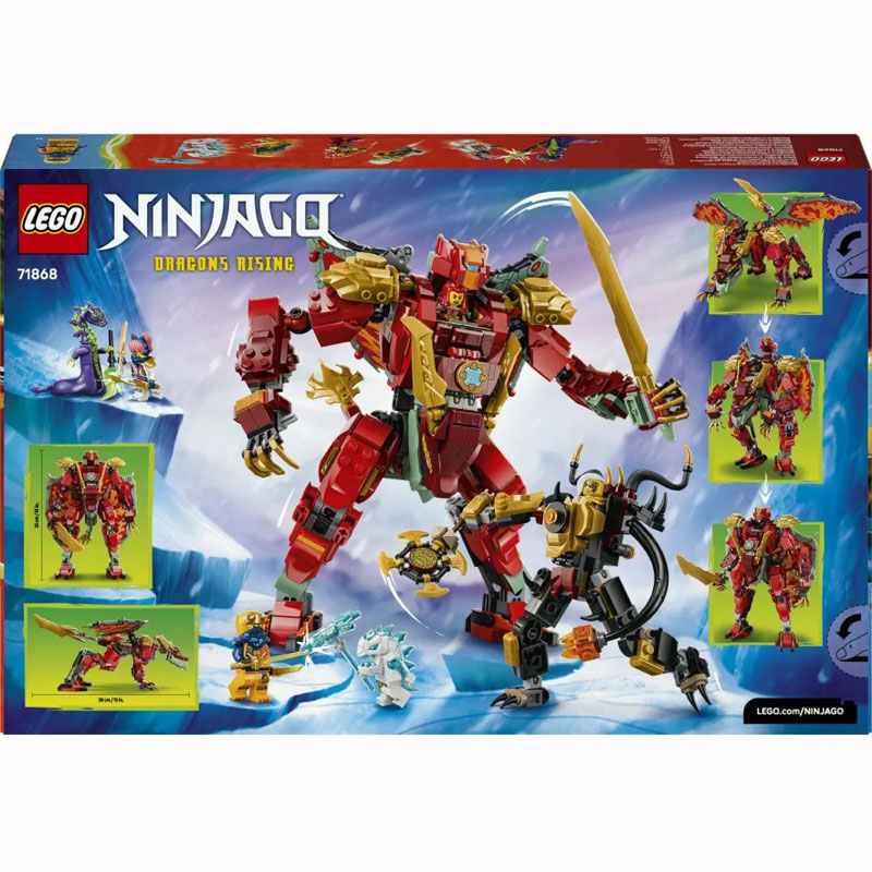 LEGO® Ninjago Wyldfyre's Transforming Dragon Mech 71868