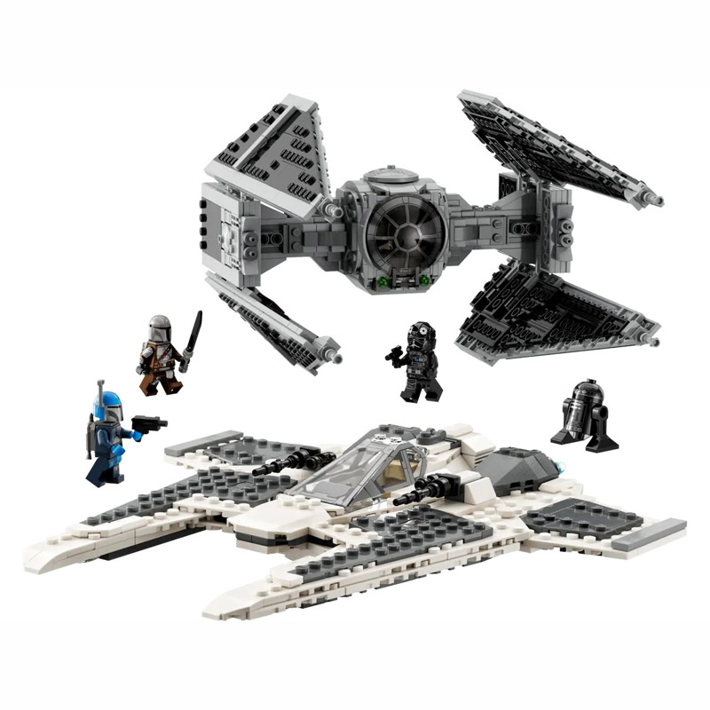 LEGO® Star Wars Mandalorian Fang Fighter vs. Tie Interceptor 75348