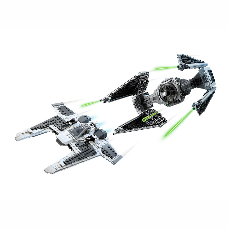 LEGO® Star Wars Mandalorian Fang Fighter vs. Tie Interceptor 75348