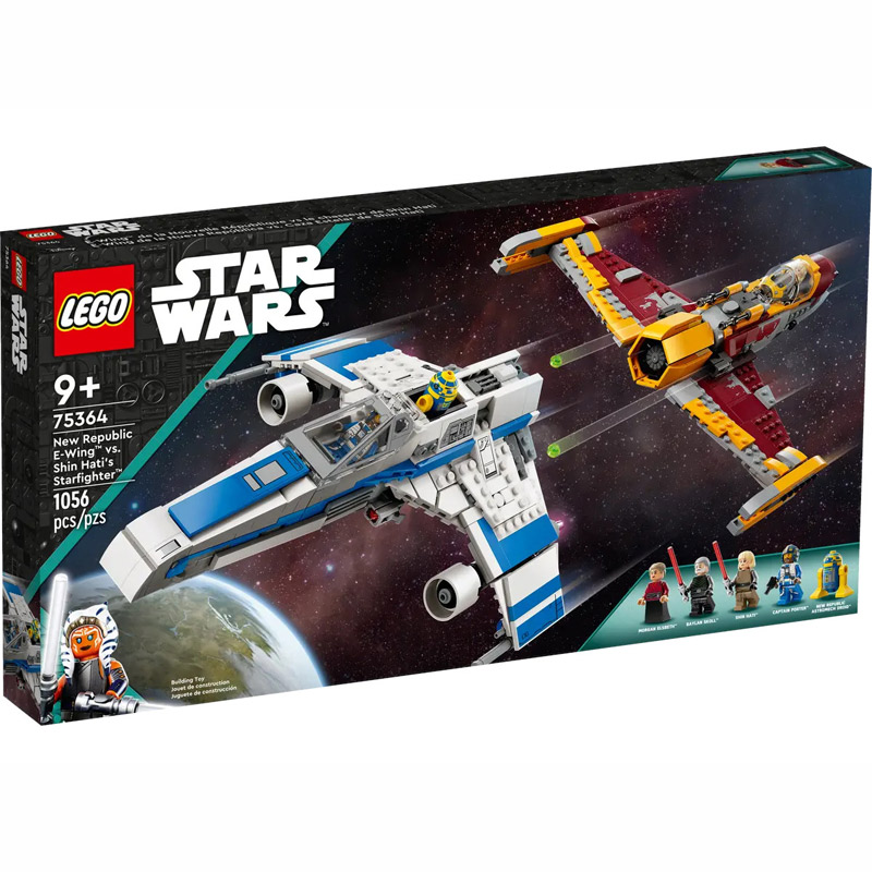 LEGO® Star Wars New Republic E-Wing™ vs. Shin Hati’s Starfighter™ 75364