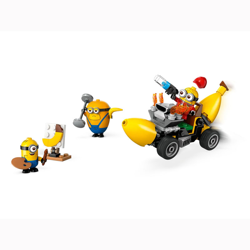 LEGO Despicable Me 4 Minions and Banana Car 75580