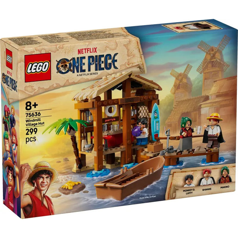 LEGO® Netflix One Piece Windmill Village Hut 75636