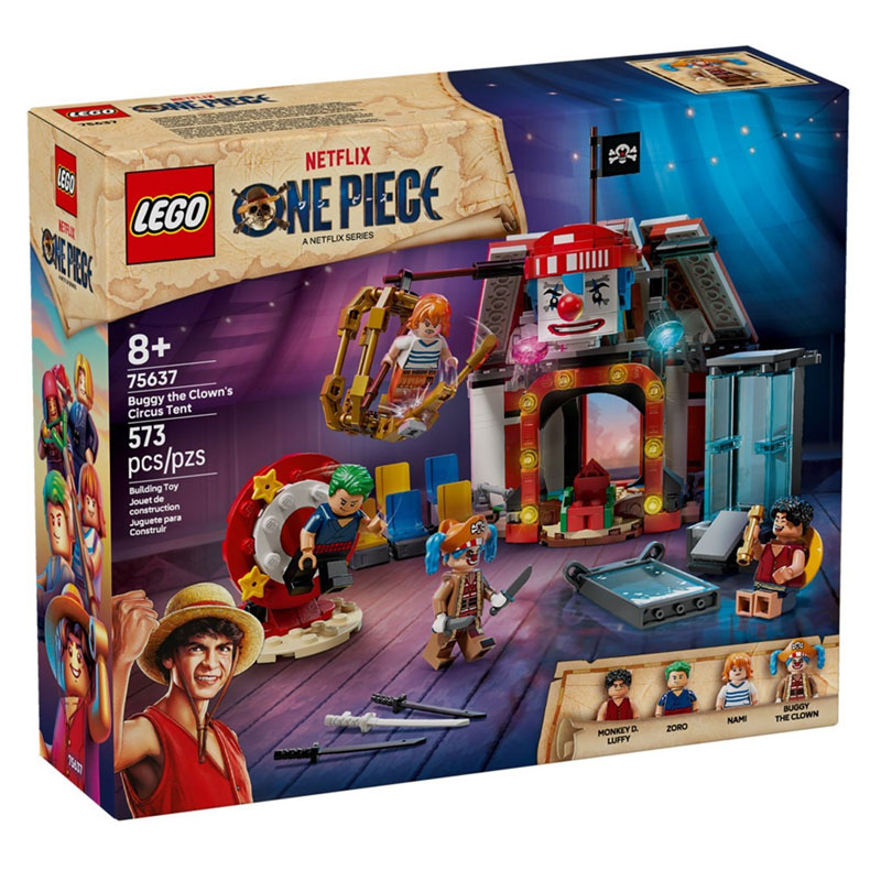 LEGO® Netflix One Piece Buggy the Clown's Circus Tent 75637