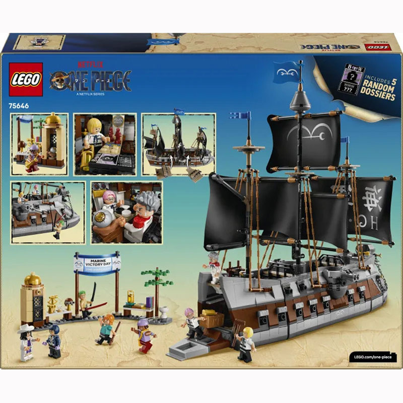 Lego® One Piece Garp's Marine Battleship 75646