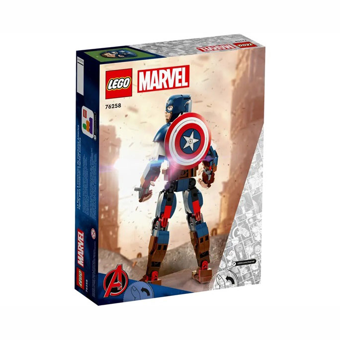 Lego Super Heroes Captain America Construction Figure 76258