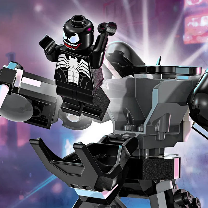 Lego Super Heroes Venom Mech Armor vs. Miles Morales 76276