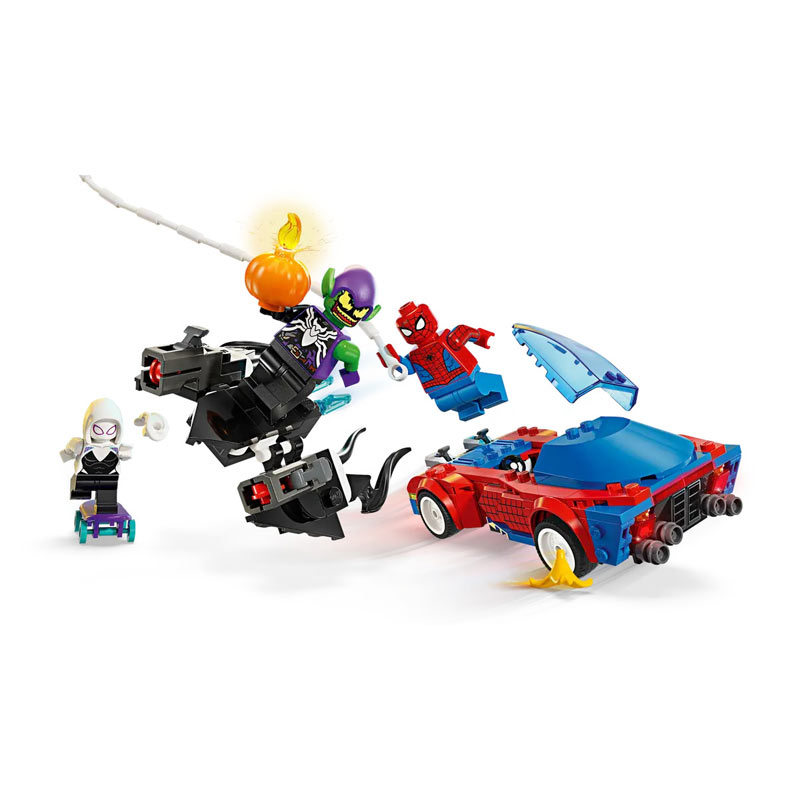 LEGO Super Heroes Spider-Man Race Car & Venom Green Goblin 76279