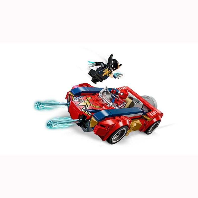 LEGO Marvel Spider-Man Car vs. Venomized Wolverine 76336