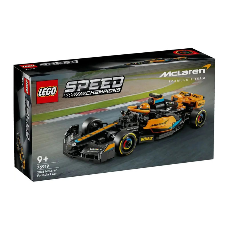 LEGO Speed Champions 2023 McLaren Formula 1 Race Car 76919