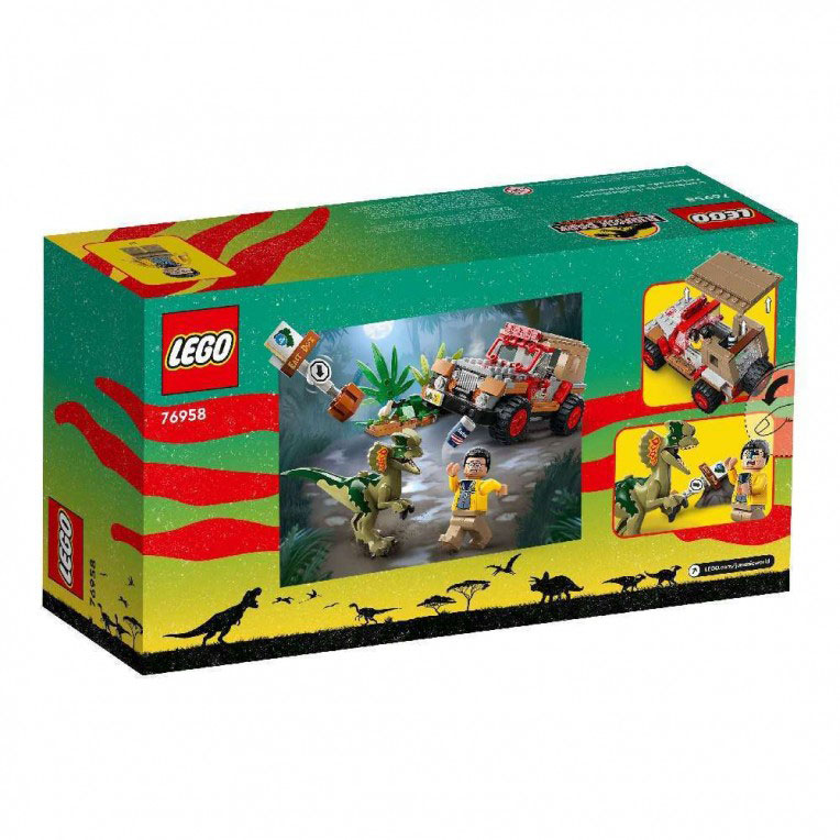 Lego Jurassic World Dilophosaurus Ambush 76958