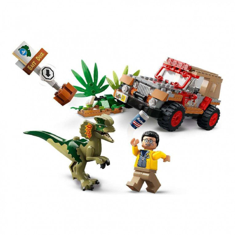 Lego Jurassic World Dilophosaurus Ambush 76958