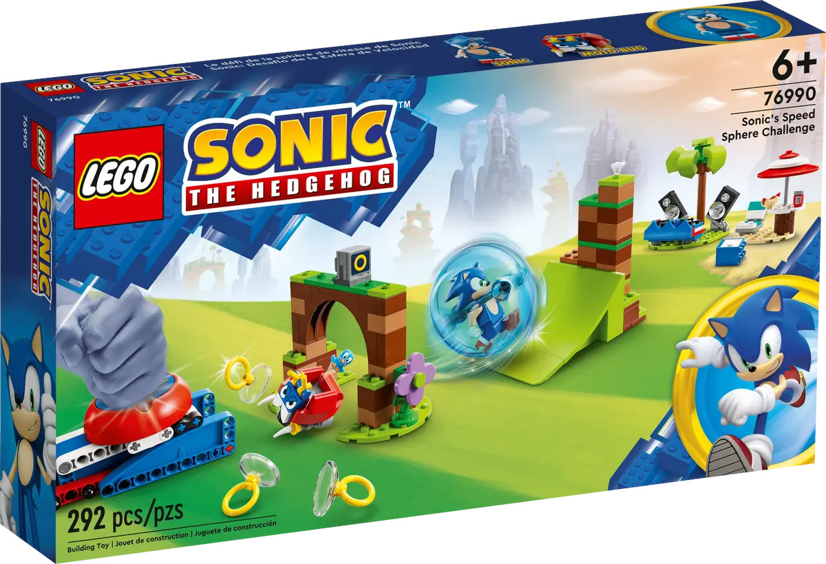 LEGO Sonic The Hedgehog Sonic's Speed Sphere Challenge 76990