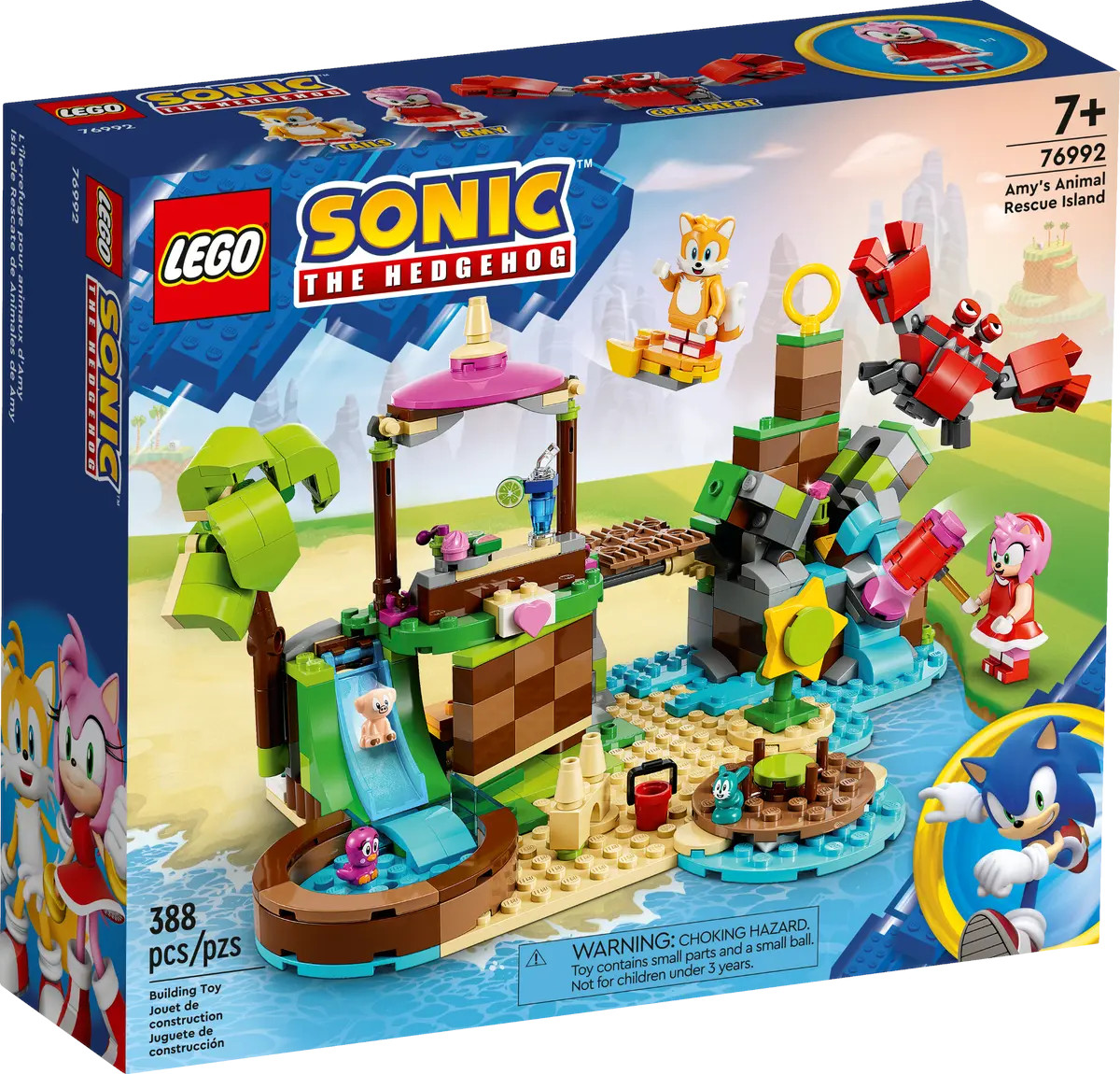 LEGO Sonic The Hedgehog Amy's Animal Rescue Island 76992