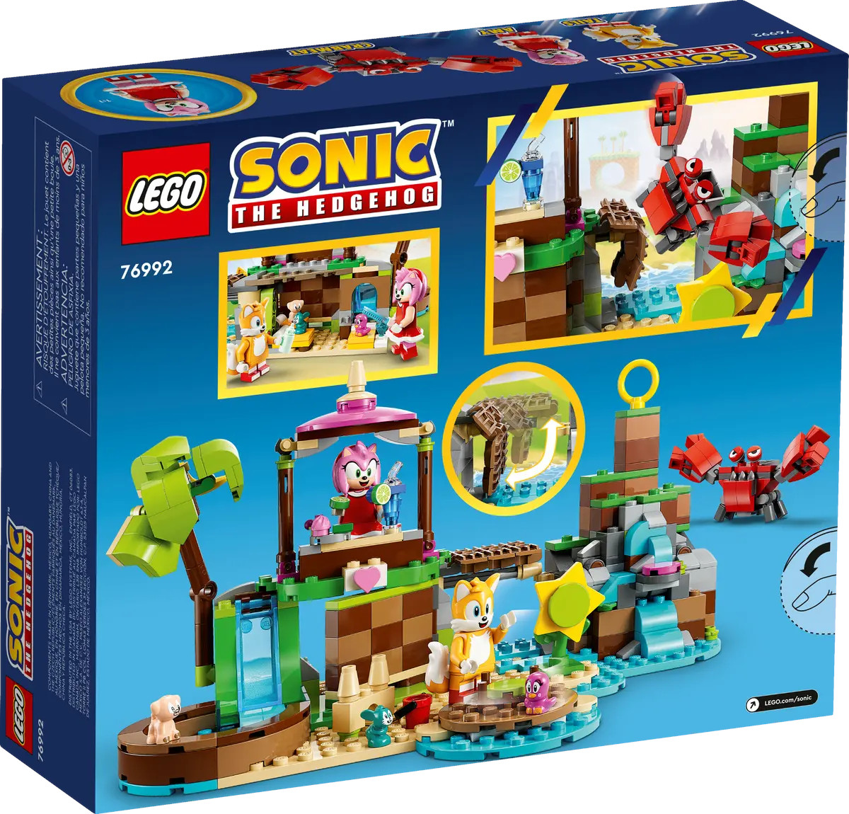 LEGO Sonic The Hedgehog Amy's Animal Rescue Island 76992