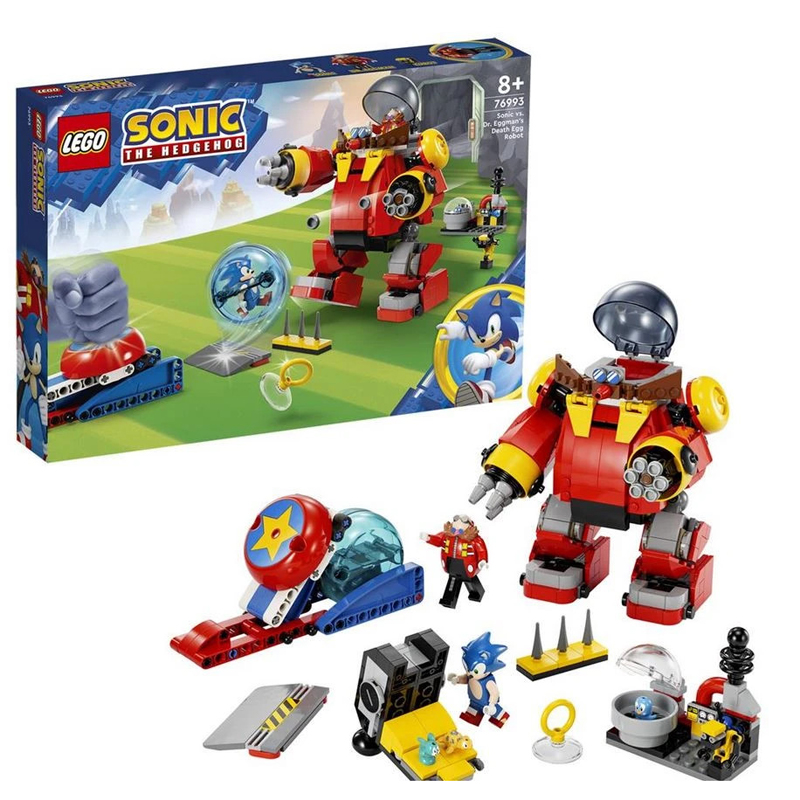 LEGO Sonic The Hedgehog Sonic vs. Dr.Eggman's Death Egg Robot 76993