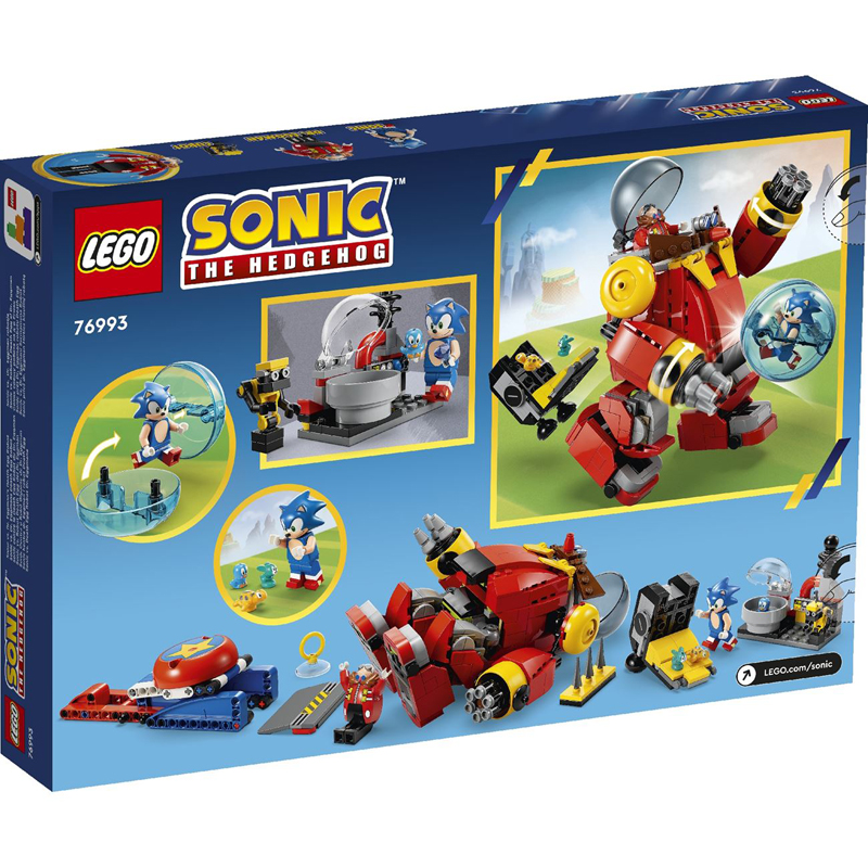 LEGO Sonic The Hedgehog Sonic vs. Dr.Eggman's Death Egg Robot 76993